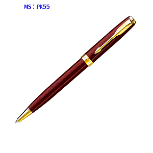 Viết bi Parker Sonnet 07 Red cài vàng